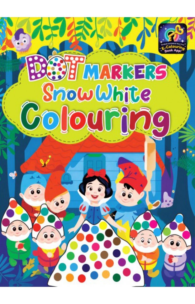 Dot Marker Colouring Snow White